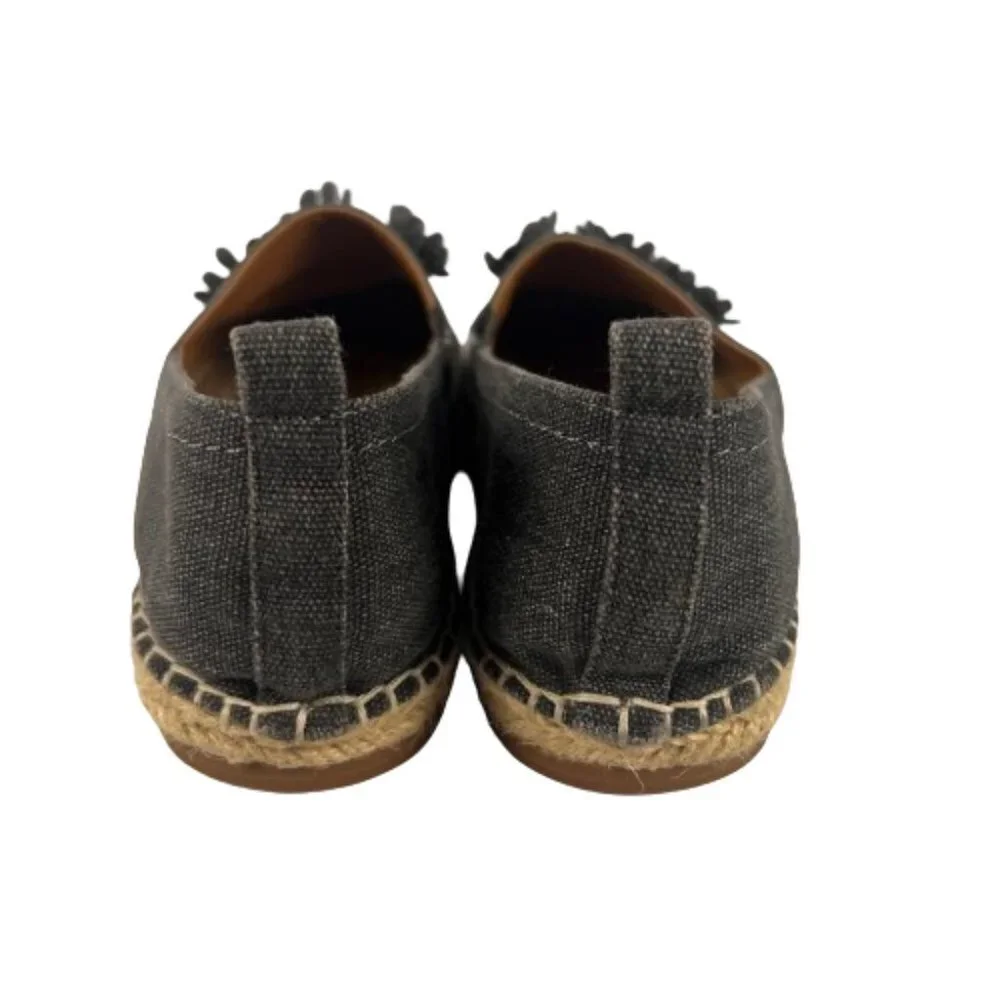 14th &‎ Union Womens Shoes Espadrille Flat Loafers 3D Flowers Bohemian Size 7.5